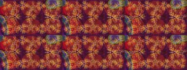 Yılbaşı kış tasarımı için renkli kar taneleri. Raster illüstrasyonu. Kar tanesi karalaması grafikleri elle çizilmiş.