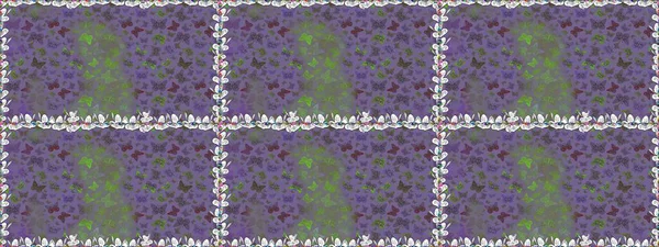 Raster illüstrasyonu. Violet ve gri kelebek çizimi. Kıyafetler, erkekler, kızlar ve duvar kağıtları için soyut, pürüzsüz desen. Güzel suluboya kelebekler. Fantezi sevimli illüstrasyon.