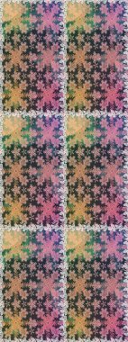 Antika altın tekrarlanabilir duvar kağıdı. Damask pürüzsüz yineleme kalıbı. Barok tarzında altın çiçekli süs. Gri ve nötr renkler üzerine altın element.