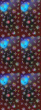 Çiçeğin suluboya çizimlerinin mükemmel deseni. Dekorasyon ve tasarım için güzel bir desen. Eski model. Suluboya çizim kalıbı. Moda yazdırma.