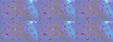 Zentangle soyut çiçekleri. Güzel kumaş deseni. Karalama çiçeği. Düz Çiçek Elementleri Tasarımı. Raster illüstrasyonu. Renkli Bahar Teması çizim şablonu.