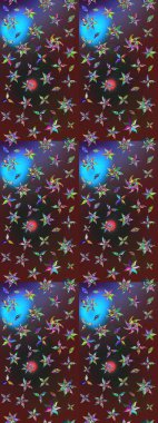 Çiçeğin suluboya çizimlerinin mükemmel deseni. Dekorasyon ve tasarım için güzel bir desen. Eski model. Suluboya çizim kalıbı. Moda yazdırma.