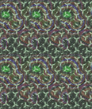 Üzerinde gri renkte çiçekler olan bir çiçek deseni çiz. Suluboya tarzında gri renkte çiçekler.