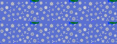 Suluboya etkisi. Organik elementler. Raster deseni. Botanik çizim deseni.