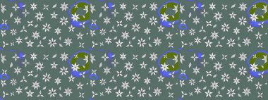 Güzel eskiz şekli. Yazdır. Güzel kumaş deseni. Renkli Yaz Temalı eskiz kalıbı. Raster çiçekli arka plan. Düz Çiçek Elementleri Tasarımı.