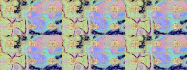 Ortaçağ çiçek desenini çiz. Tarafsız renklerde altın. Raster illüstrasyonu. Doğum günü kartı, davetiye ya da afiş için iyidir. Dekoratif simetri arabesk.