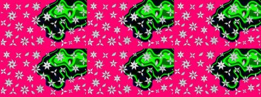 Çiçek deseni duvar kağıdı, desen dolguları ve web sayfası arka planı için kullanılabilir. Süslü zentangle çizim dokusu, soyut çiçeklerle süslenmiş. Şekillendirilmiş çiçekli çizim deseni.