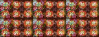 Renkli arka planda izole tatlı kar taneleri. Soyut mandala ya da tuhaf kar tanesi çizgisi sanat tasarımı. Raster illüstrasyonu.