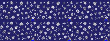 Yeni yıl kar tanesi. Şirin soyut kar tanesi raster tasarım. Düz kar doodle simgeler, kar pul siluet Noel afiş, kartları için mavi, gri ve nötr renklerde.