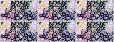 Parlak arka planda çiçek kompozisyonu olan kusursuz suluboya desenleri, ambalajlar, duvar kağıtları, kartpostallar, tebrik kartları, düğün davetiyeleri, romantik etkinlikler vs..