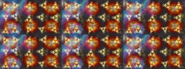 Kış kahverengisi, gri ve kırmızı noel kar düz kristal elementi. Kar tanesi raster arka planı. Xmas Frost kar taneleri izole edilmiş siluet sembolü. Meteoroloji buz koleksiyonu. Raster illüstrasyonu.