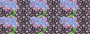 Xmas Frost kar taneleri izole edilmiş siluet sembolü. Raster illüstrasyonu. Kış kahverengisi ve gri noel kar kristal elementi. Meteoroloji buz koleksiyonu. Kar Tanesi raster arkaplanı.