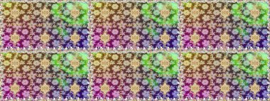 Tarafsız renklerde raster altın desen. Kış sembolü, Mutlu Noeller, Mutlu yıllar 2019. Soyut duvar kâğıdı, ambalaj dekorasyonu. Altın kar taneleri basit, pürüzsüz desen.