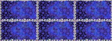 Kusursuz Tony kumaş deseni. Raster illüstrasyonu. Modaya uygun kumaş deseni. Küçük çiçekte sevimli çiçek deseni var..