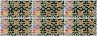 Klasik çiçek desenli. Raster 'ın taze dokusu. Yumuşak pamuk tasarımı. Yumuşak fayans. Paketleme, tekstil, duvar kağıdı için kusursuz çiçek arkaplanı.