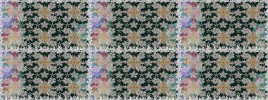 Raster Yumuşak kumaş deseni. Klasik taslak çizimi. Çiçeksel gri, pürüzsüz desen. Raster çiçek izi..