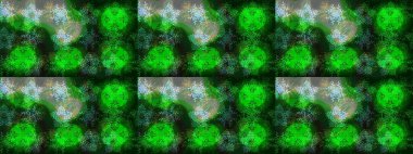 Raster - stok. Eskiz arkaplan modeli. Suluboya, elle çizilmiş. Vadinin yeşil renkli çiçekleri.