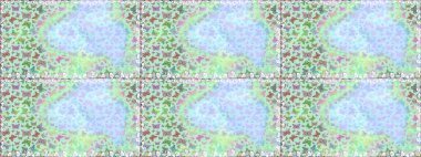 Ambalajlar, duvar kağıtları, kumaş tasarımı ve kağıt için güzel bir arka plan. Raster illüstrasyonu. Renkli kelebeklerin kusursuz arka planı. Tarafsız şirin kelebekler.