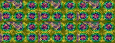 Kar Tanesi Simgesi. Raster illüstrasyonu. Kar tanesi yeşil, kahverengi ve mavi renklerde izole edilmiş. Raster illüstrasyonu.