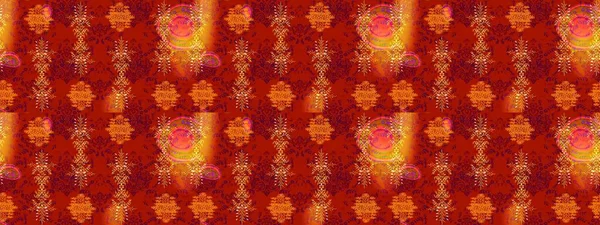 Çiçek Elementleri 'nin soyut geçmişi. Raster kış deseni. Kırmızı, turuncu ve mor renkler üzerine tasarım. Raster illüstrasyonu.