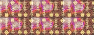 Kar taneleri arka planda. Renkli arka planda izole edilmiş kar tanelerinin düz tasarımı. Raster illüstrasyonu. Kar taneleri deseni. Kar tanesi süslemeli desen.