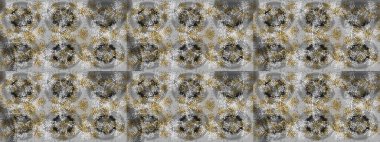 Renkli elementlerle Raster ilginç desen