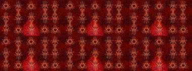 Soyut mandala veya kaprisli kar tanesi içini kaplamak sanat çizmek. Renkli arka plan üzerinde izole sevimli kar taneleri. Raster illüstrasyon.