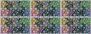 Küçük çiçekte güzel bir desen var. Çiçek kolajı. Çiçek arkaplan. Doğa. - Tarafsız çiçekler. Çiçek kompozisyonu. Raster deseni.