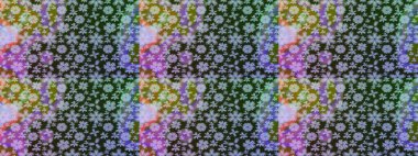 Çiçekli zambakların eskiz geçmişi. Çiçek tasarımı için inanılmaz bir kolaj cenneti tarzı. Parlak çiçekli kolaj çiçekleri gri.