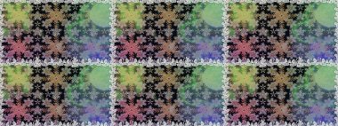 Raster geleneksel, gri renklerde, altın, kusursuz desen. Barok tarzında kusursuz bir doğulu süsü..