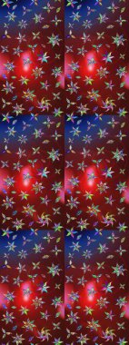 Çizim raster deseni. Güzel kumaş deseni. Çiçek arka planı.