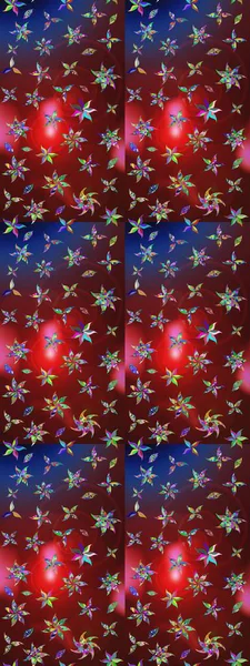 Çizim raster deseni. Güzel kumaş deseni. Çiçek arka planı.