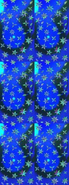 Süslü kumaş deseni. Raster deseni. Çiçekli çiçek deseni, suluboya..