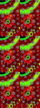 Sınır Kızılderili çiçekli paisley patten. Taslak süsleme izi. Raster Henna tarzı. Etnik Mandala havlusu. Tebrik kartı arkaplanı, boyama kitabı, arkaplan, tekstil için kullanılabilir.