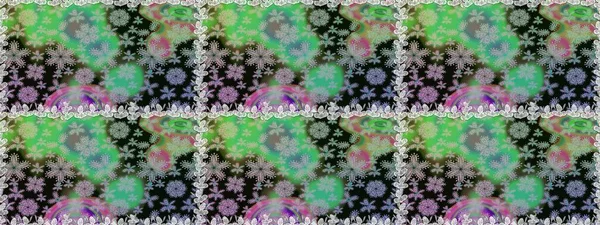 Botanical seamless pattern. Organic elements. Raster pattern. Watercolor effect.