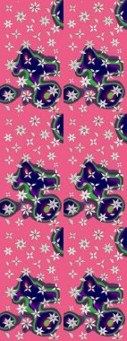 Raster güzel bir çiçek deseni çizmiş. Nazik romantik baskı. Bahar mevsimi. Tatil havası..