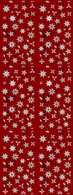 Raster illüstrasyonu. Çiçek deseni. Düz Çiçek Elementleri Tasarımı. Renkli Bahar Teması eskiz kalıbı. Chichi kumaş deseni çiz.