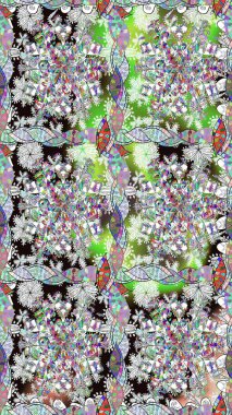 Düz Çiçek Elementleri Tasarımı. Renkli Bahar Temalı Kusursuz Arkaplan. Güzel çiçek deseni. Tarafsız renklerde çiçekler.