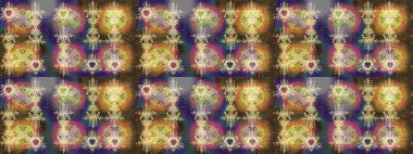 Flowers on brown, neutral and beige colors in watercolor style. Sketch floral pattern with flowers on brown, neutral and beige colors.