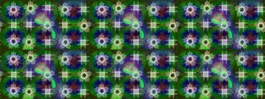 Beautiful raster green, blue and neutral snowflakes isolated on a colorful background. Snowflakes, snowfall. Illustration. Falling Christmas stylized snowflakes.