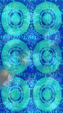 Raster illüstrasyonu. Klasik tropikal doğal elementlerin suluboya seti. Egzotik çiçekler, botanik parlak klasik mavi renkler.