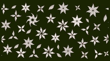 Sketch. Cute floral elements. Raster illustration. Flowers on gray and neutral colors.