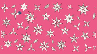 Eskiz modeli etnik tasarım. Çiçekleri, deniz kabukları, mandalaları ve suluboya efektleriyle donanma geçmişi. Yatak çarşafları, ceket, paket tasarımı, kumaş ve moda kavramları için tekstil baskısı.