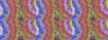 Cute flower raster pattern. Flat Flower Elements Design. Flowers on pink, blue and brown colors. Colour Summer Theme sketch pattern Background.