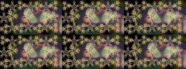 Desen snowflakes.raster Noel soyut renkli arka plan ile düşen kar tanesi. Raster illüstrasyon.