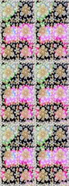 Barok tarzında duvar kağıdı tasarımı için kusursuz damaske deseni arkaplanı. Süslü raster dekorasyonu. Altın elementlerle nötr ve siyah renklerde altın desen.