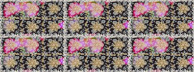 Tekrarlayan elementlerle kusursuz soyut arkaplan. Gri, nötr ve altın desenli. Zarif raster klasik desen.