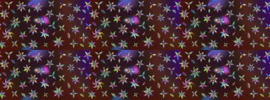 Yatak çarşafları, ceket, paket tasarımı, kumaş ve moda kavramları için tekstil baskısı. Eskiz modeli etnik tasarım. Çiçekleri, deniz kabukları, mandalaları ve suluboya efektleri olan deniz altyapısı.