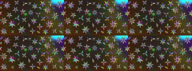 Modern stil dokusu. Çiçek desenli raster, kahverengi ve gri çizgi grafik deseni soyut raster arkaplan.