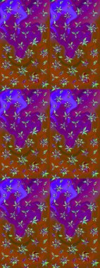 Dekorasyon ve tasarım için güzel bir desen. Suluboya desenli çiçek deseni. Çiçeğin suluboya çizimlerinin mükemmel deseni. Ton halinde. Moda yazdırma.